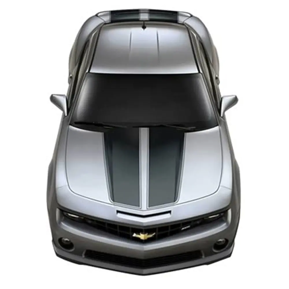 2010-2015 Camaro Rally Stripe Kit - Charcoal 1