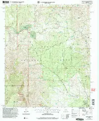 North Peak, Arizona 7.5'×7.5' [Map] United States Geological Survey 1