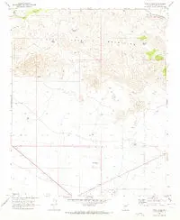 O'neill Pass, Az 7.5' 1969 [Map] United States Geological Survey 1
