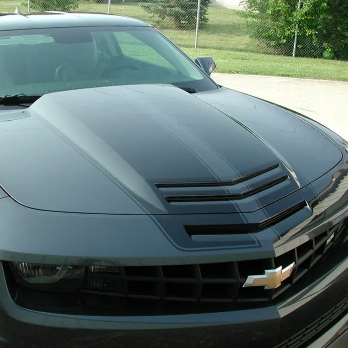 2010-2013 Camaro Ss Hood - Lingenfelter Signature Series Ram Air High Rise W-Functional Ram Air Scoop 1