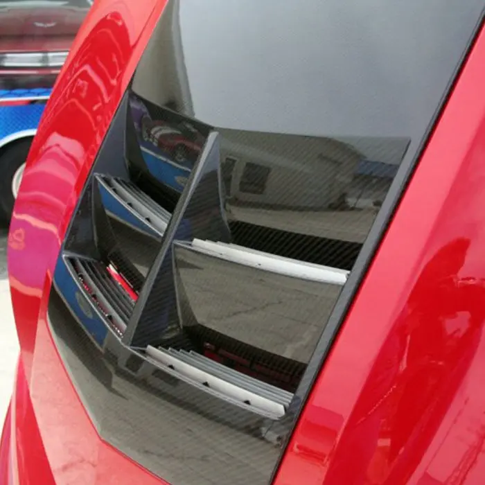 Camaro Zl1 - Hood Vent Trim - Brushed Stainless Steel - 18Pc Kit 1