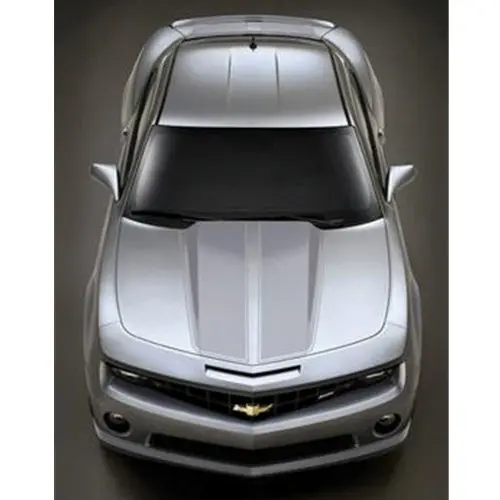 2010-2015 Camaro Rally Stripe Kit - Silver 1
