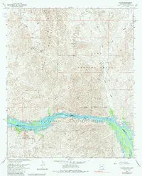 Picacho 7.5' [Map] United States Geological Survey 1