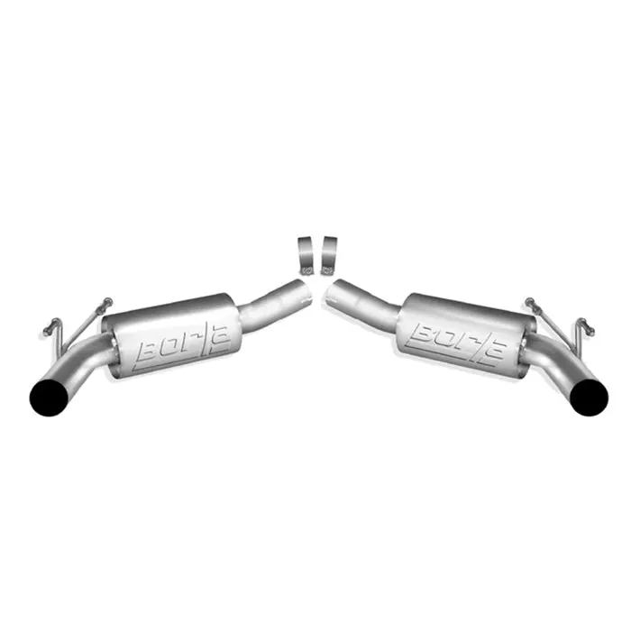 2010-2013 Camaro Exhaust Rear Section For Cars W-Ground Effects - No Tips - Borla Atak 1