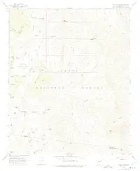 Rover Peak, Arizona 1967 (7.5'×7.5' Topographic Quadrangle) 1