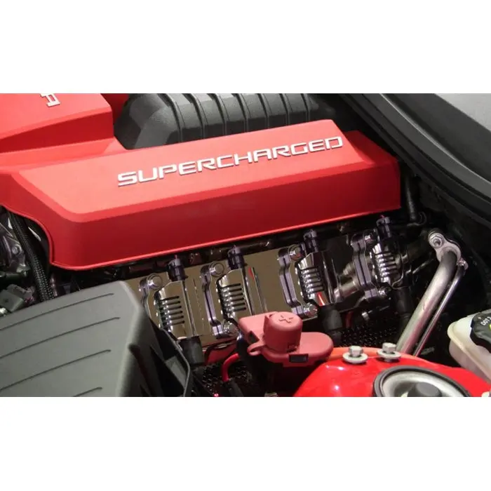 Camaro 2012-2015 Valve Cover-Coil Pack Cover Set Polished Zl1 Only 1