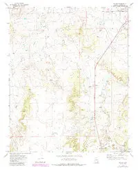 Salado 7.5', Arizona [Map] United Stated Geological Survey 1