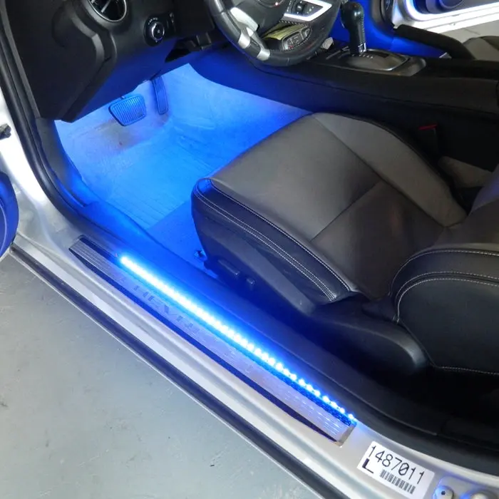 Camaro Door Sill Plates Led Lighting Kit 1