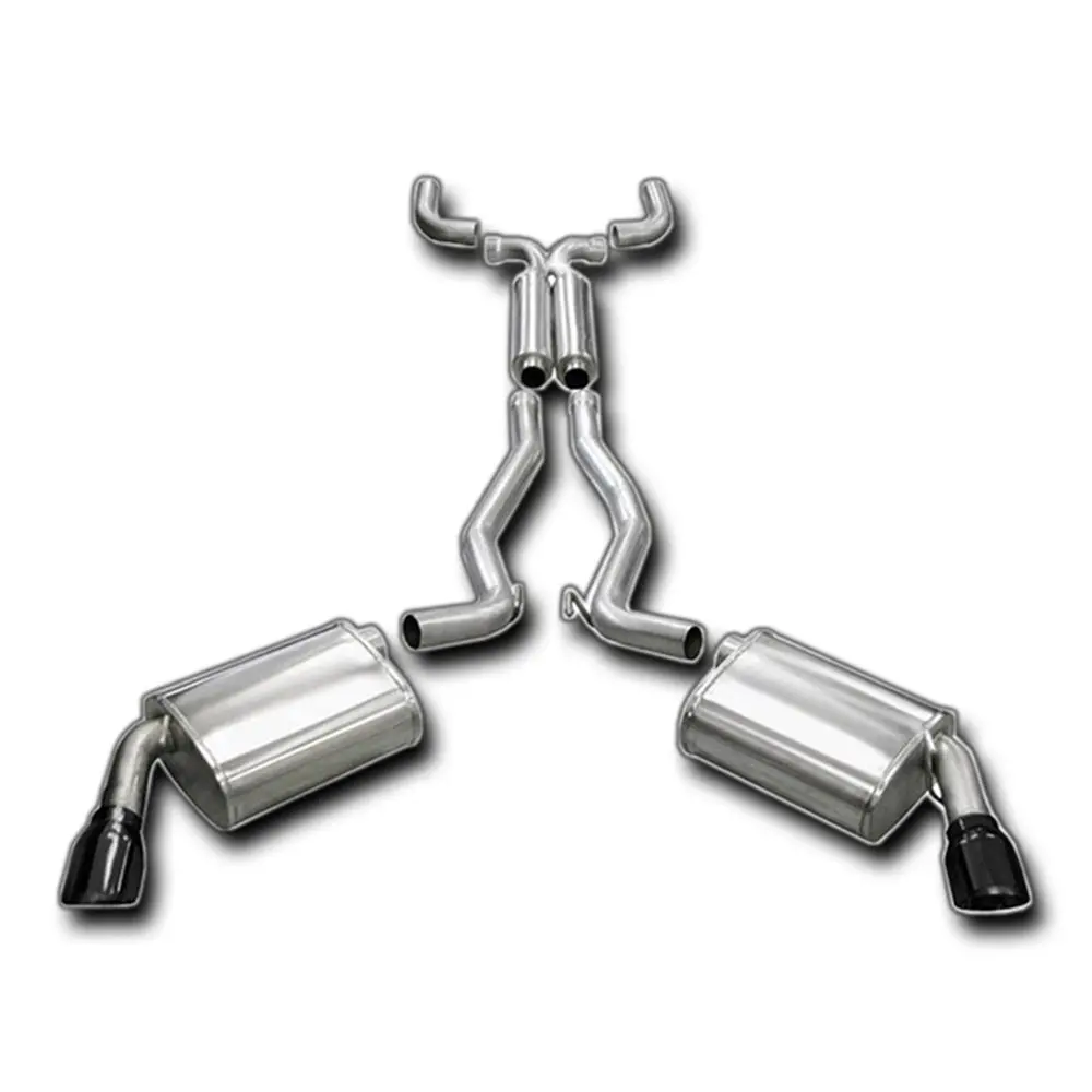 2010-2015 Camaro Exhaust - Corsa Sport 6.2L V8 Ss Coupe With Dual 4.00" Black Pro-Tips - Auto Trans 1