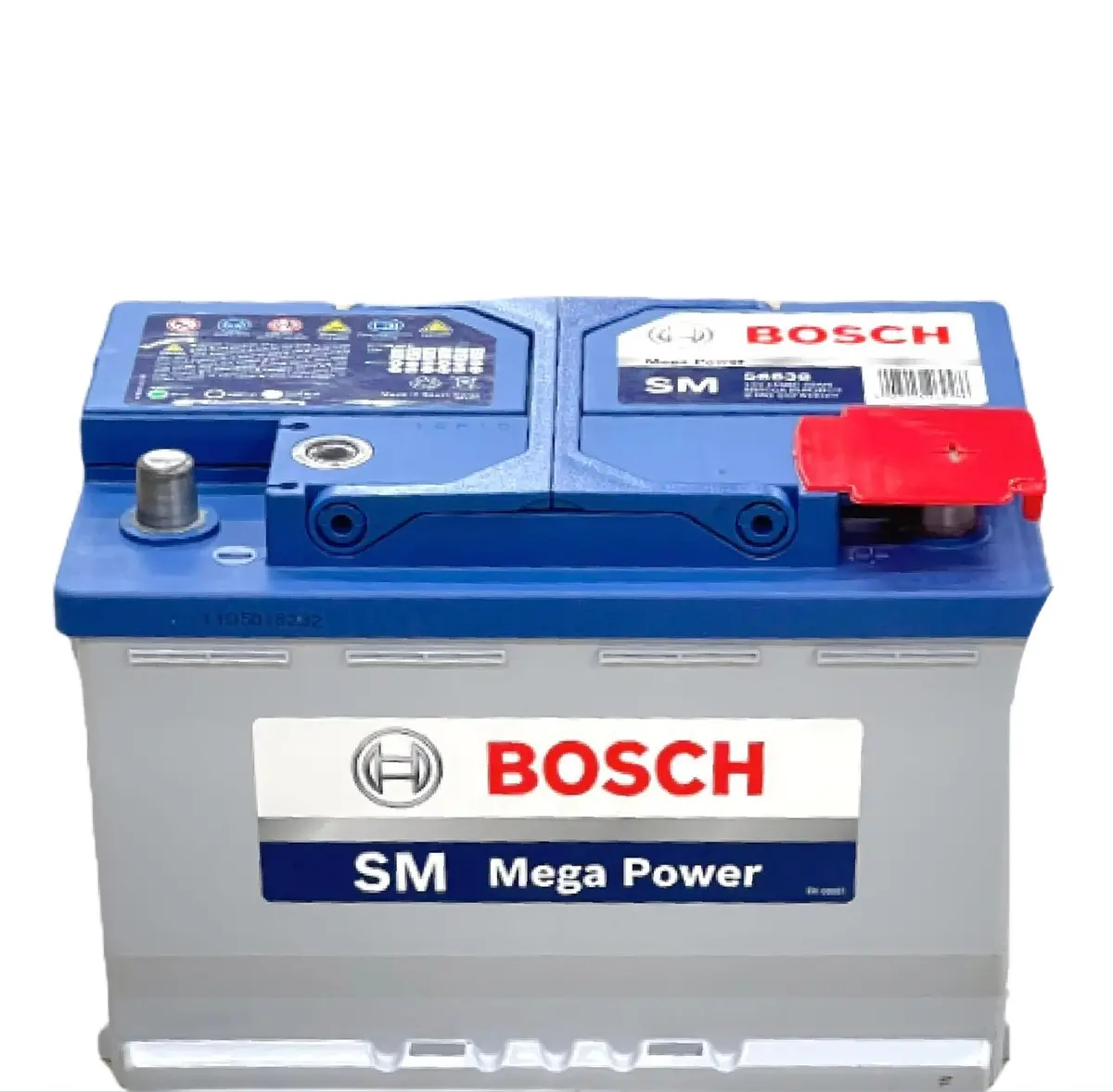 13 Plate 12V 52Ah Bosch Battery 1