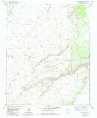 Seven Springs, Arizona (7.5'×7.5' Topographic Quadrangle) [Map] United Stated Geological Survey 1