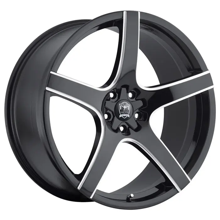 Motiv 410Mb Maranello Camaro Wheels - Gloss Black W-Milled Accents 1