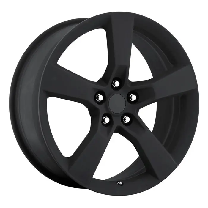 Camaro 5 Spoke Reproduction Wheels - Matte Black 1