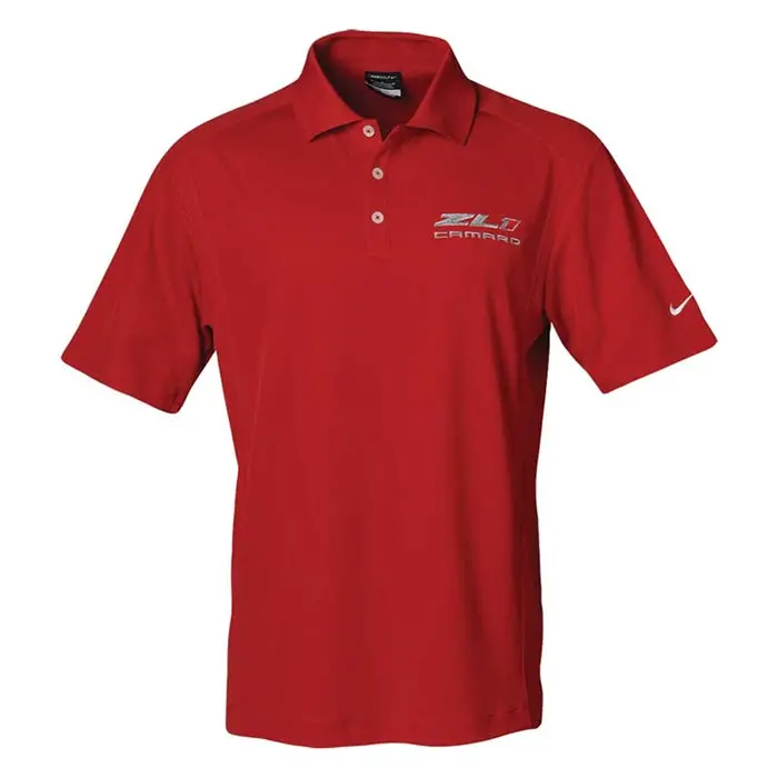 Camaro Zl1 Polo - Nike Dri-Fit : Victory Red 1