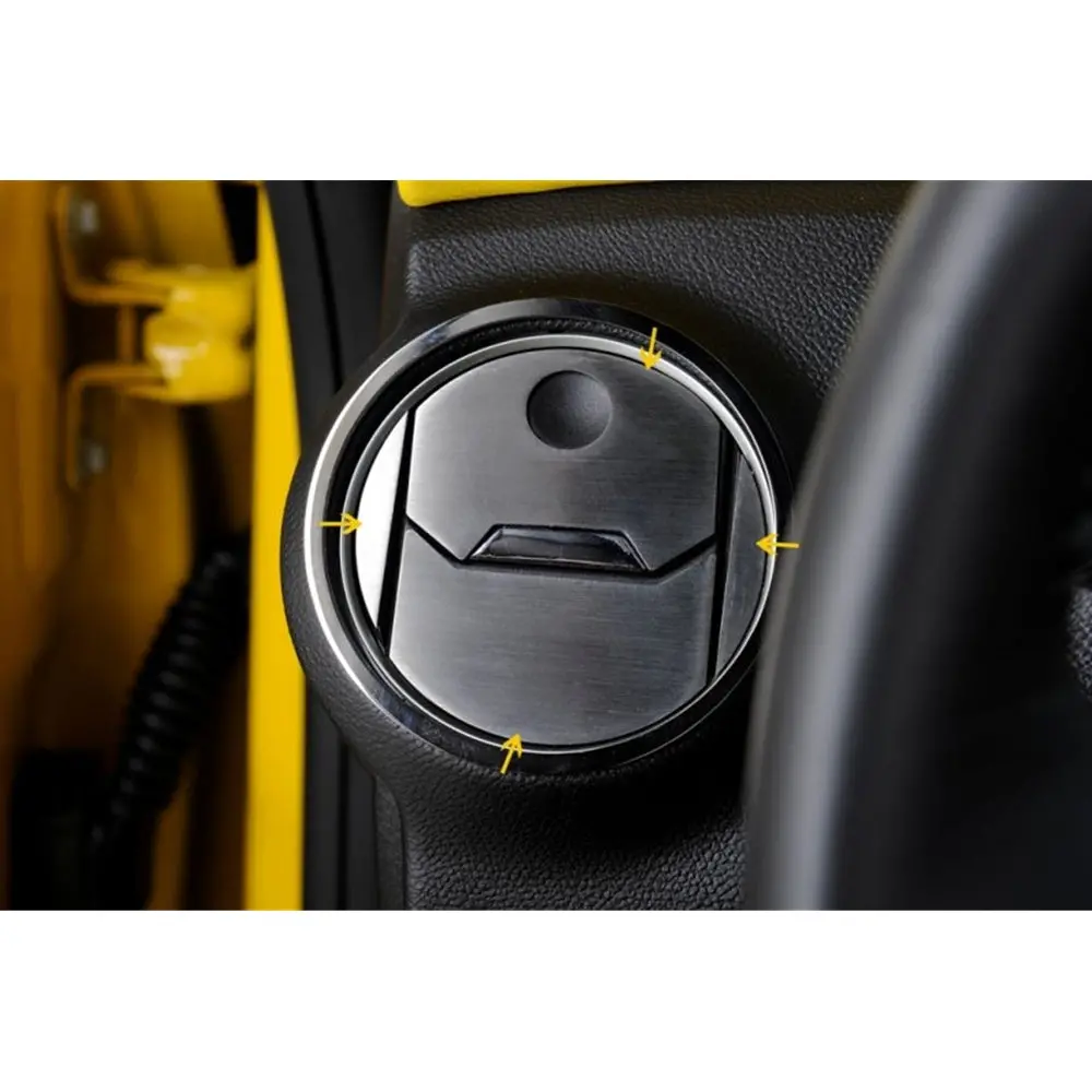 2010-2013 Camaro - A-C Vent Duct Covers 8Pc - Brushed 1