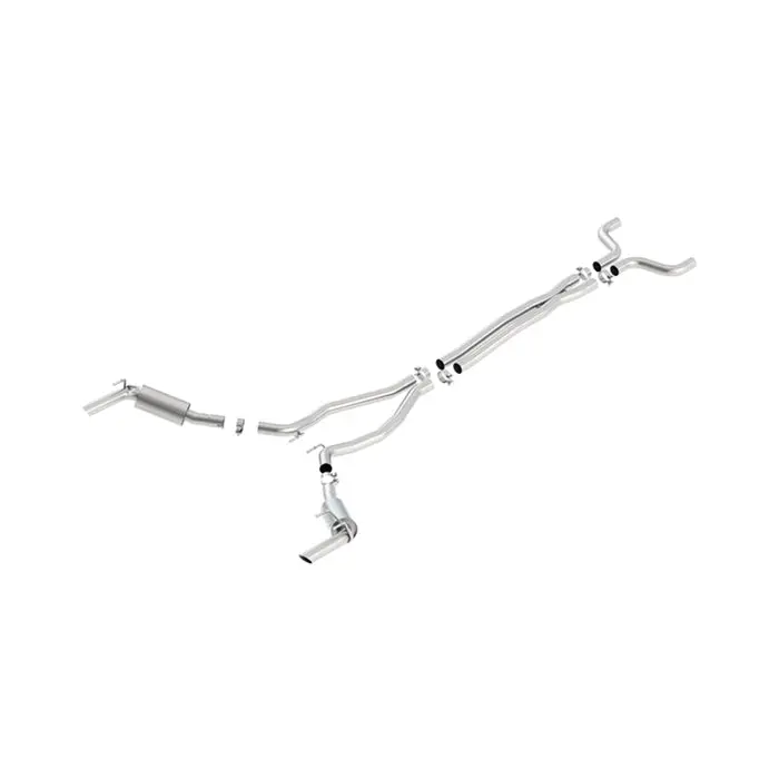 Camaro Ss 2014 Cat-Back Exhaust - Borla S-Type (Ground Effects-No Tips) 1