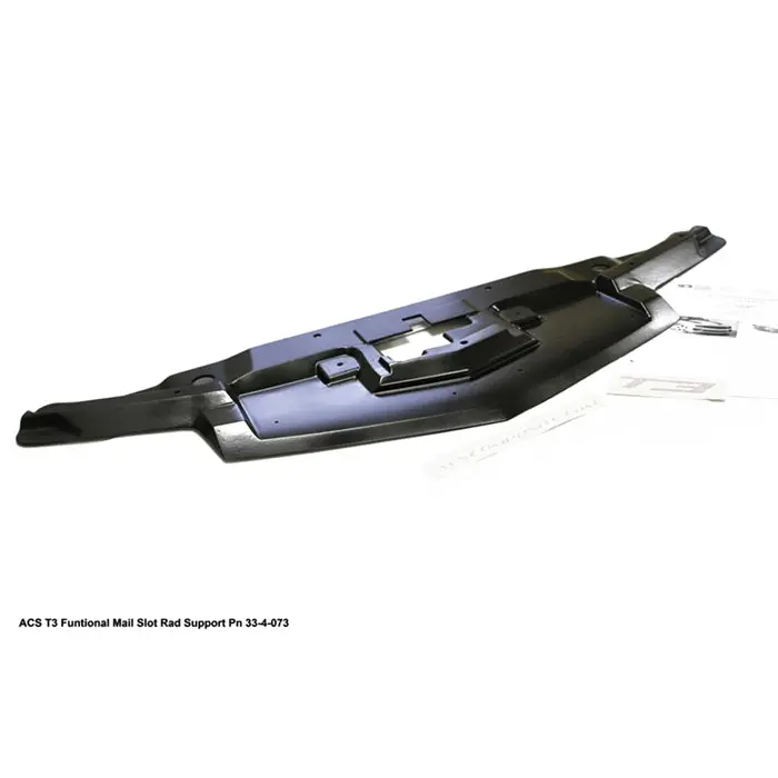 2010-2013 Camaro Ss - Acs T3 Functional Radiator Support Conversion Kit For Big Mouth Mailslot Intake 1
