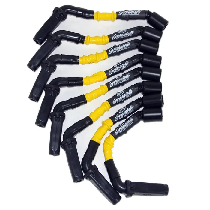 Camaro Spark Plug Wires (Set) - Granatelli Motorsports 8Mm Yellow : Ls3 1