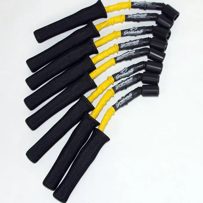 Camaro Spark Plug Wires (Set) - Granatelli Motorsports 8Mm Yellow-Black : Ls3 1