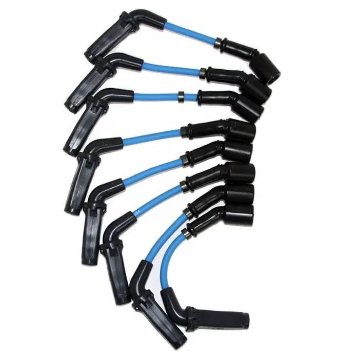 Camaro Spark Plug Wires (Set) - Granatelli Motorsports 8Mm Blue : Ls3 1