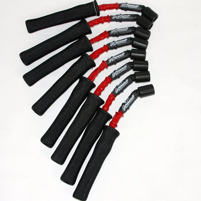Camaro Spark Plug Wires (Set) - Granatelli Motorsports 8Mm Red-Black : Ls3 1