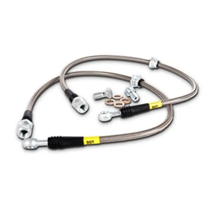 2010-2015 Camaro Stainless Steel Brake Lines Rear Only - V6 1