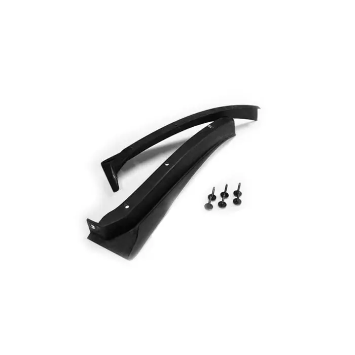 2014-2015 Camaro T4 Front Tire Wind Deflectors For T4 Splitter 1