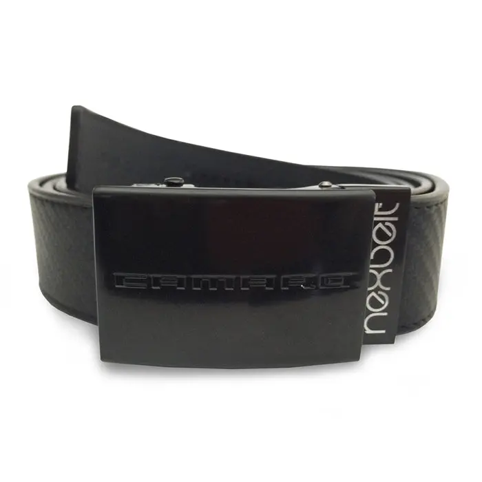 Camaro Leather Belt With Black Buckle 1