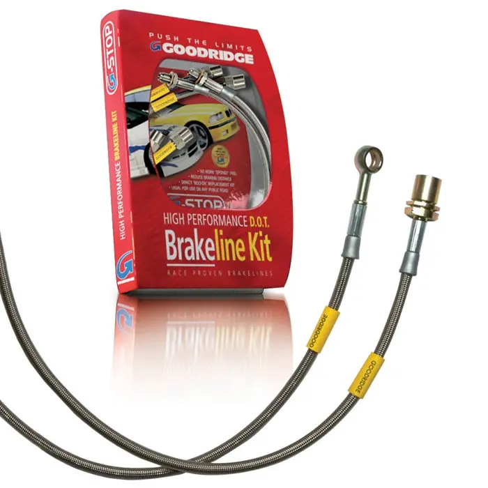 2010-2015 Camaro Goodridge G-Stop Brake Lines - Stainless Steel (Set) : V6 Ls-Lt 1