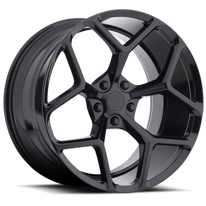 M228 Gt Series Camaro Wheels - Black 1