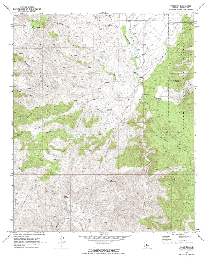 Wagoner, Azê7.5' 1969 [Map] United States Geological Survey 1
