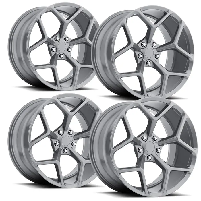 Gt Series M228 Camaro Wheels - Gunmetal 1