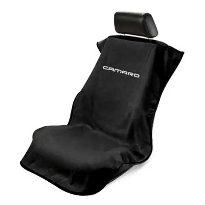 Camaro Seat Covers - Seat Armour - Black : 2010-2015 1