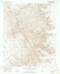 White Tank Mountains Southeast, Arizona 1971 (7.5'×7.5' Topographic Quadrangle) 1