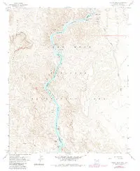 Willow Beach 7.5', Arizona [Map] United Stated Geological Survey 1