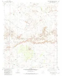 Sorrel Horse Mesa, Arizona (7.5'×7.5' Topographic Quadrangle) [Map] United Stated Geological Survey 1