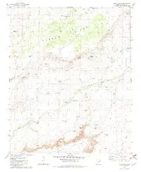 Milky Ranch, Arizona (7.5'×7.5' Topographic Quadrangle) [Map] United Stated Geological Survey 1