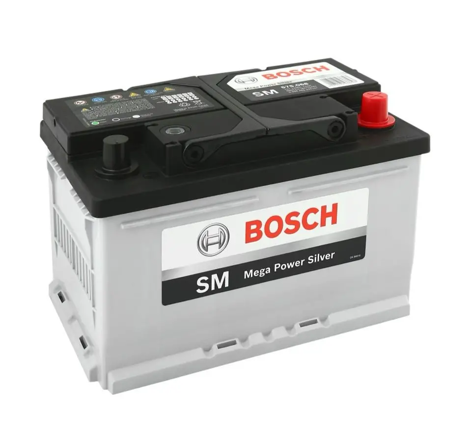 17 Plate 12V 72Ah Bosch Battery 1