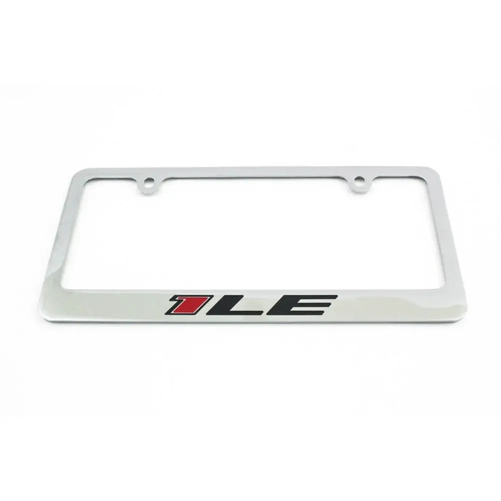 1Le Camaro License Frame - Chrome 1