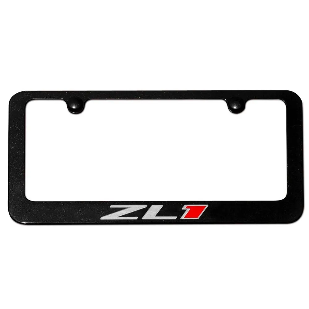 Zl1 Camaro License Frame - Black 1