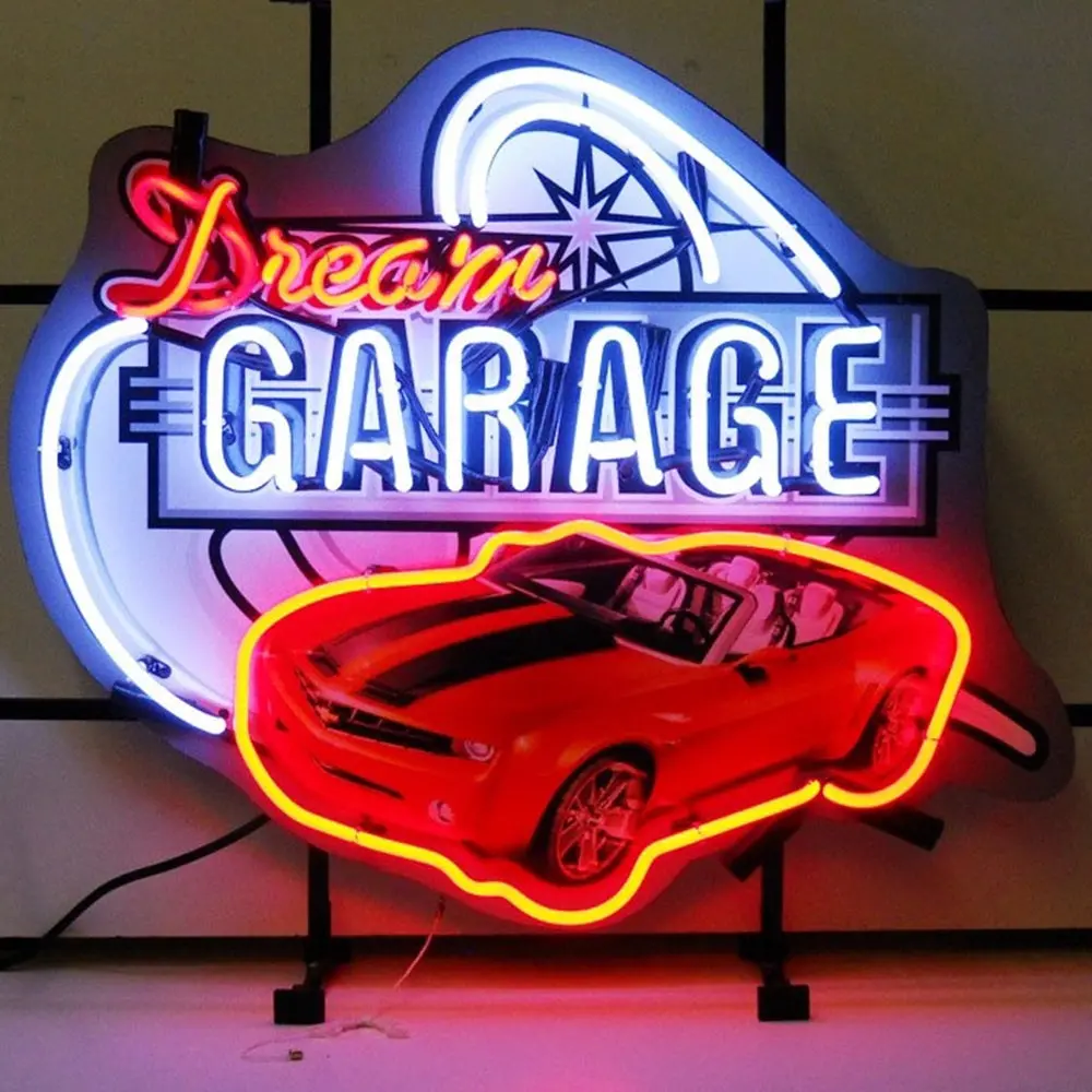 Camaro Dream Garage Neon Sign 1