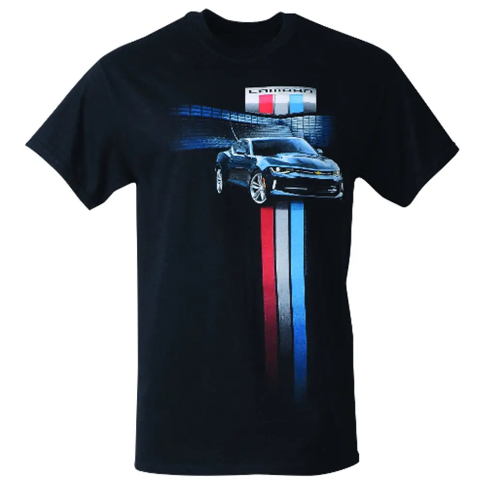 New Camaro Generation Racing Stripe T-Shirt 1