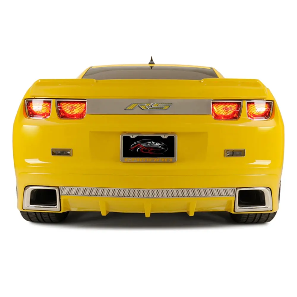 2010-2013 Camaro Trunk Lid Plate W- "Rs" Carbon Fiber Inlay 1