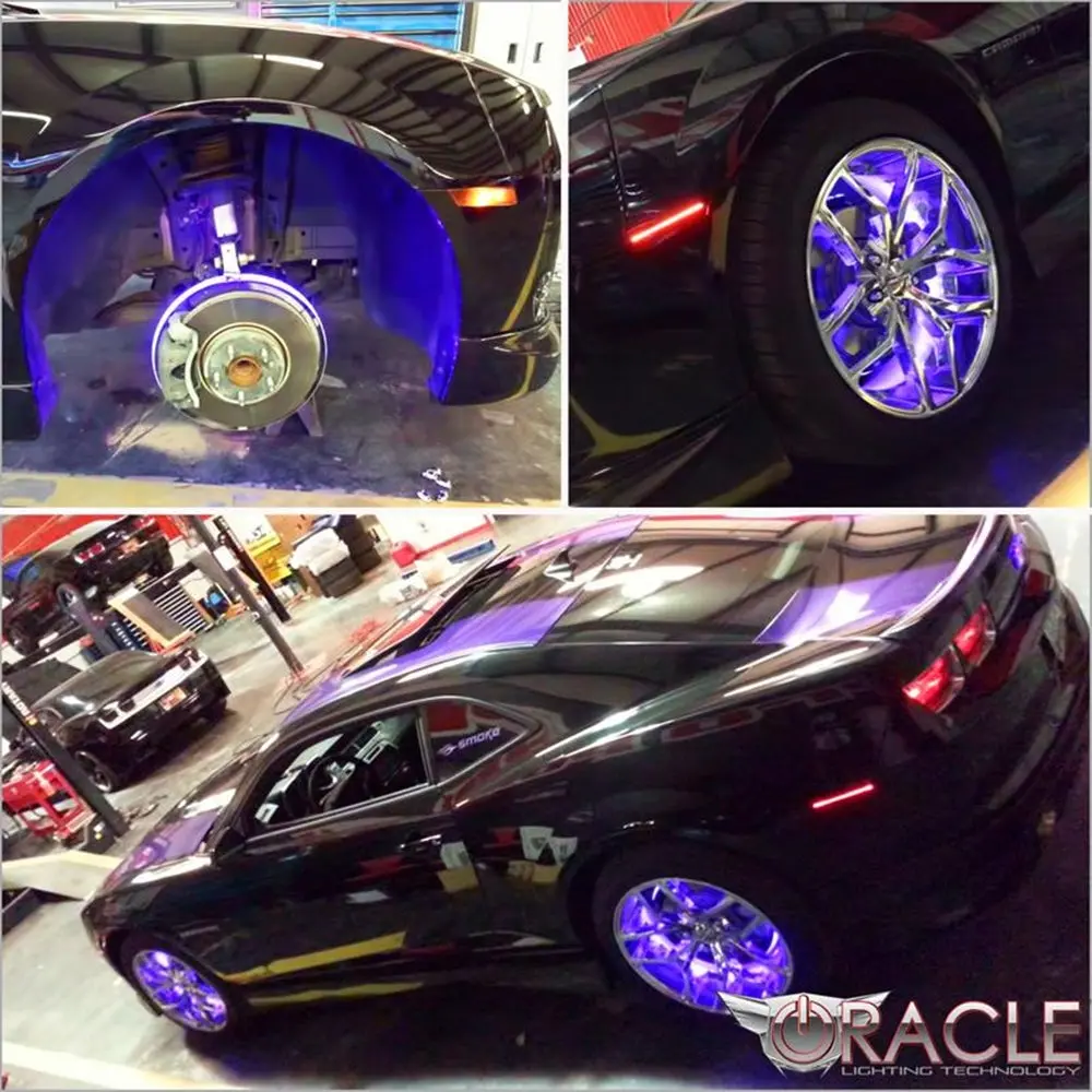 Camaro Led Illuminated Wheel Rings 1