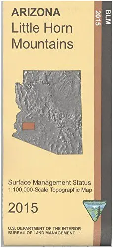 Little Horn Mountains Surface Management Status 1:100,000-Scale Topographic Map (60X30-Minute Quadrangle) 1