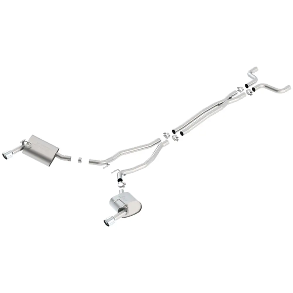 Camaro V6 2014-2015 Cat-Back Exhaust - Borla S-Type 1