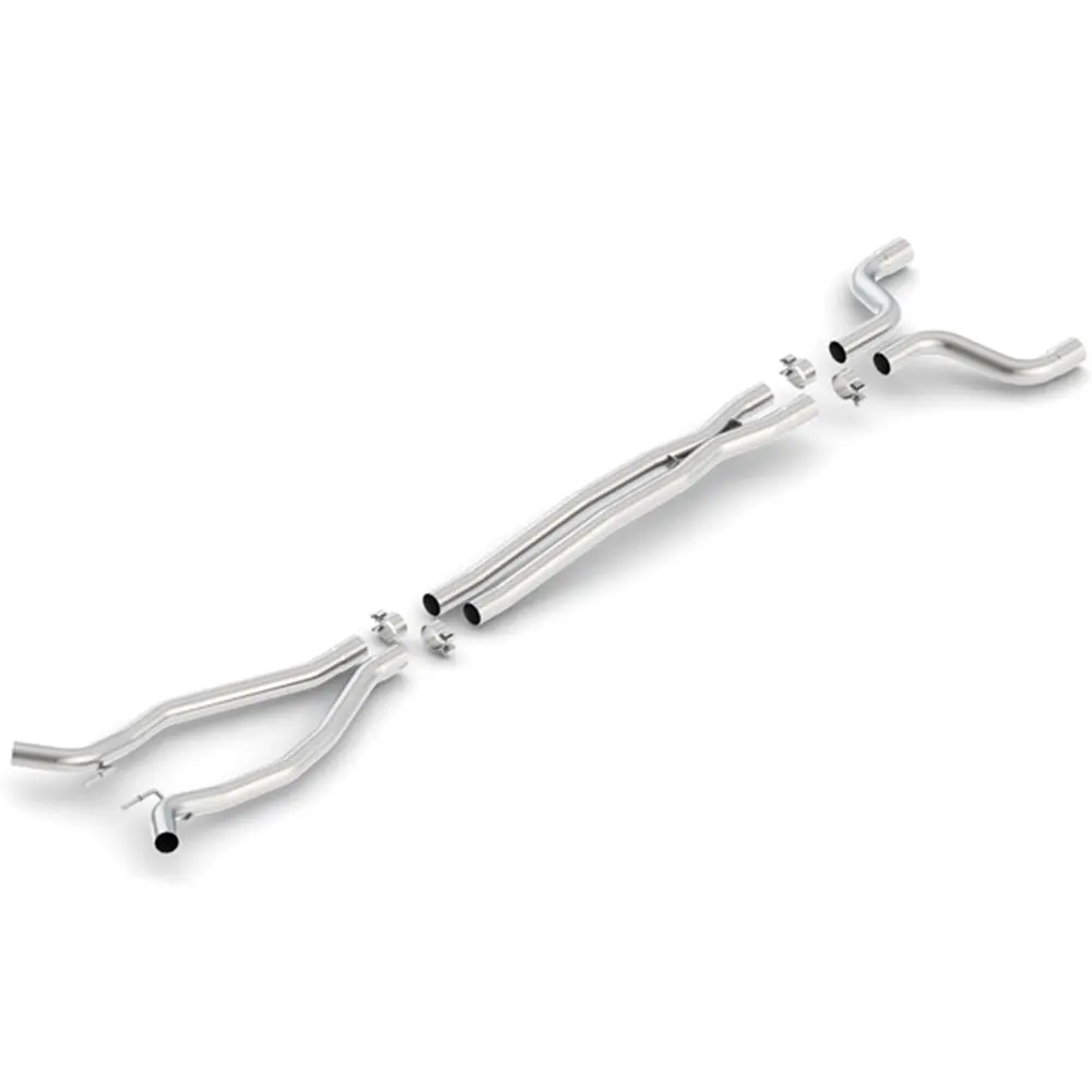 Camaro V6 2010-2012 X-Pipe W- Mid Pipe - Borla 1
