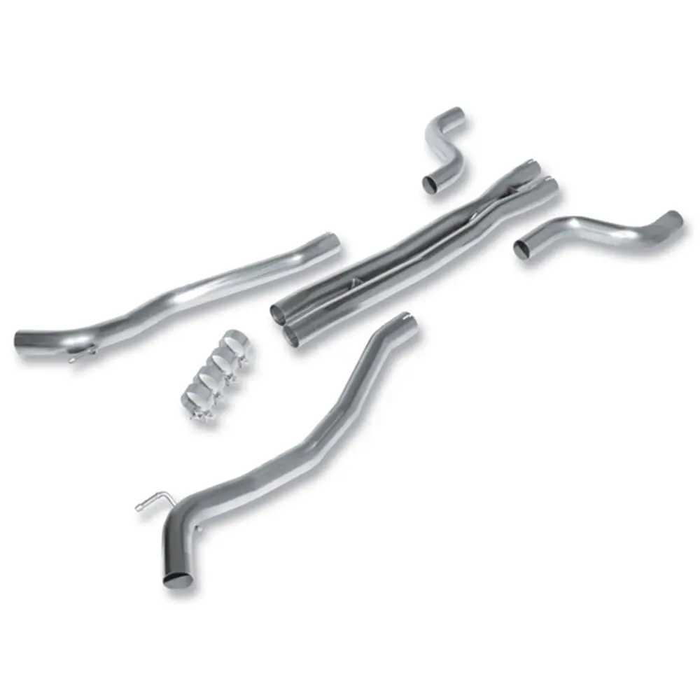 Camaro Ss 2010-2015 X-Pipe W- Mid Pipes - Borla 1