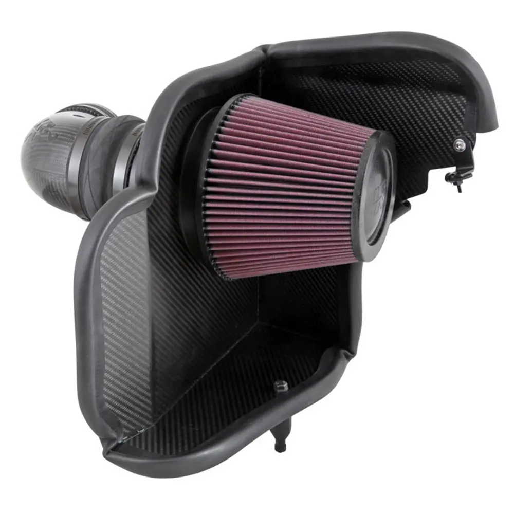 Camaro Zl1 K&N High-Flow Cold Air Intake System - Carbon Fiber 1