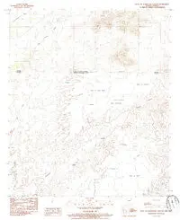 West Of Guadalupe Canyon, Arizona - Sonora (7.5'×7.5' Topographic Quadrangle) [Map] United Stated Geological Survey 1